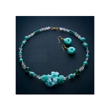 Колье "бирюзовая волна"