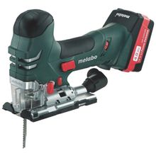 Аккумуляторный лобзик Metabo STA 18 LTX 140, 18 В, 2х4.0Ач в кейсе