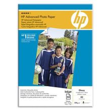 hewlett packard (hp advanced glossy photo paper-50 sht a4 210 x 297 mm) q8698a