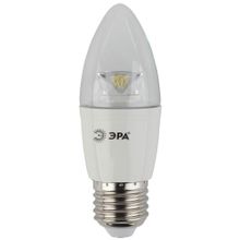 ЭРА Лампа светодиодная ЭРА E27 7W 4000K прозрачная LED B35-7W-840-E27-Clear Б0019926 ID - 234924
