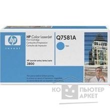 Hp Q7581A Картридж ,Cyan