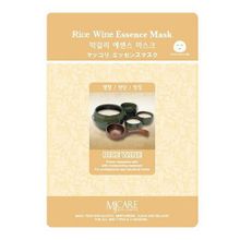 MJCARE Essence Маска тканевая Макколе (РИСОВОЕ ВИНО) Makgeolli Essence Mask, 23г