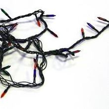 SHLights Гирлянда электрическая, 20 миниламп, для помещений, 1 режим мигания, разноцветная (ES00020 1F)