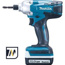 Аккумуляторный ударный шуруповерт Makita TD126DWE