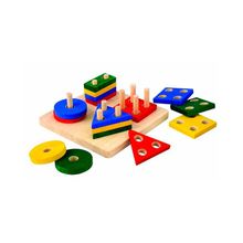 Plan Toys Доска с геометрическими фигурами