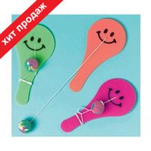 Игра лапта с мячиком Улыбка