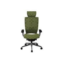 Бюрократ (BURO) Кресло руководителя 811, ткань зеленая, многофункциональное