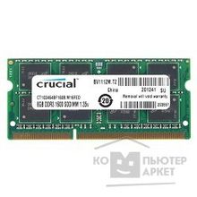 Crucial DDR3 SODIMM 8GB CT102464BF160B