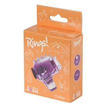 Lola toys Фиолетовая насадка на палец Rings Chillax