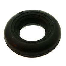 Эспандер кольцо нагрузка 70-75кг d-80мм ребристый.Черный