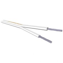 Плоский двужильный акустический кабель в нарезку Van den Hul The Snowline.Цвет небесно-синий