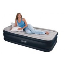 Надувная кровать Intex Rising Comfort Deluxe Pillow Rest 67732 (с насосом 220 В)
