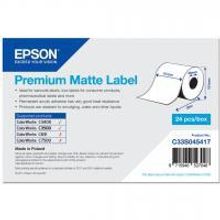 EPSON C33S045417 бумага самоклеющаяся матовая  (51 мм) 88 г м2, 35 метров