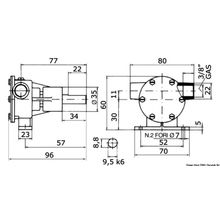 Osculati Nauco FPM001 pump 3 8, 16.035.01