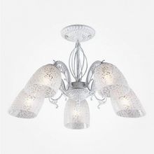 Eurosvet 70039 5 белый с серебром