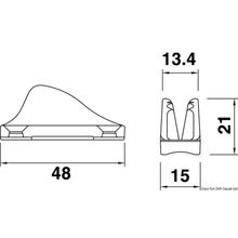 Osculati CLAMCLEATS CL 222, 56.222.00