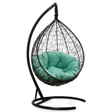 Кресло кокон подвесное SEVILLA VERDE VELOUR коричневое + каркас