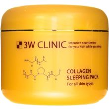 3W Clinic Collagen Sleeping Pack 100 мл