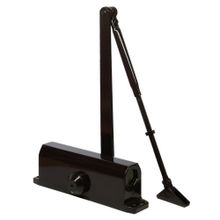 Доводчик дверной Rucetti DC-2 BROWN 60-85кг серебро