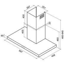 Shindo Вытяжка Shindo DEMEO sensor 60 SS BG