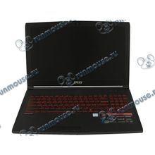 Ноутбук MSI "GL62M 7RDX-2099RU" (Core i7 7700HQ-2.80ГГц, 8ГБ, 1000ГБ, GFGTX1050, LAN, WiFi, BT, WebCam, 15.6" 1920x1080, W&apos;10 H), черный [141741]