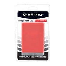 Внешний аккумулятор ROBITON POWER BANK Li13.4-R 13400мАч красный BL1