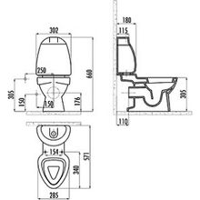 Creavit Унитаз детский Cocuk CK311D
