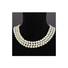 Бусики-Колечки Колье жемчуг "Камея" арт.П4395