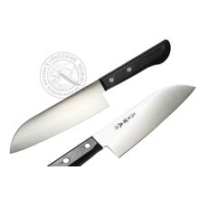 Нож кухонный Сантоку 165 295, молибден-ванадиевая сталь, рукоять ABC пластик, DTY-01
