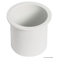 Osculati Recess-fit glass holder ABS white, 48.430.13
