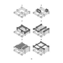 Лесовичок Разборный домик 200 деталей