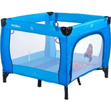 Манеж Caretero QUADRA BLUE (синий)