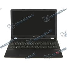 Ноутбук HP "15-bw053ur" 2BT71EA (A9-9420-3.00ГГц, 6ГБ, 1000ГБ, R520, LAN, WiFi, BT, WebCam, 15.6" 1920x1080, W10 H), золотистый [140966]