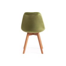 Tetchair Стул TULIP SOFT (mod. 74), зеленый (HLR 54) натуральный