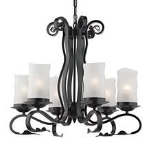 Люстра Arte Lamp A7915LM-6BK SCROLL