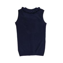 Luminoso для девочки синий с пуговицами