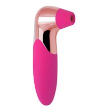 Вакуумный стимулятор клитора Pro-X5 Suck Massager розовый 16 см