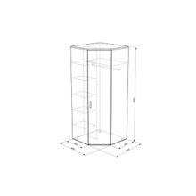 Манхэттен Шкаф угловой