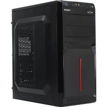 Корпус  Miditower Exegate   AB-221U    Black  ATX  450W (24+4пин)