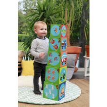 Кубики SCRATCH 6181072 Giant Stacking Tower Farm