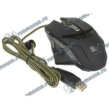 Оптическая мышь Defender "GM-1780 Warhead" 52780, 7кн.+скр., черный (USB) (ret) [136259]