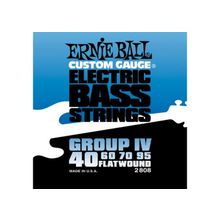 Струны для 4-х струнной бас гитары ERNIE BALL 2808 Extra