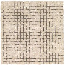 Atlas Concorde Marvel Stone Marvel Desert Beige Tumbled Mosaic 9STT плитка настенная 300 мм*300 8.5 мм