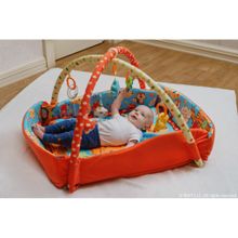 Roxy Kids Развивающий игровой коврик c бортиками "Лисичка и ее друзья" RPM-3261CE