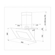 TEKA Вытяжка Teka DVT 980 W