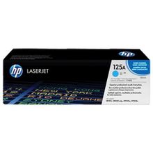 Картридж лазерный HP (CB541A) ColorLaserJet CP1215 CP1515N CM1312, голубой, оригинальный, 1400 страниц