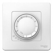 Светорегулятор поворотно-нажимной BLANCA, 400 Вт, белый |  код. BLNSS040011 |  Schneider Electric