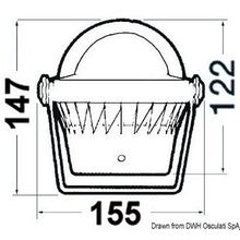 Osculati RIVIERA BH2 compass 3, 25.015.05
