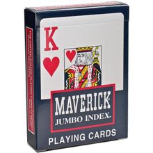 Карты "Maverick Jumbo Red blue" (1000692)
