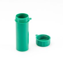 Пенал ТУБУС зеленый для ключей пластиковый 100 мм, диаметр 40 мм